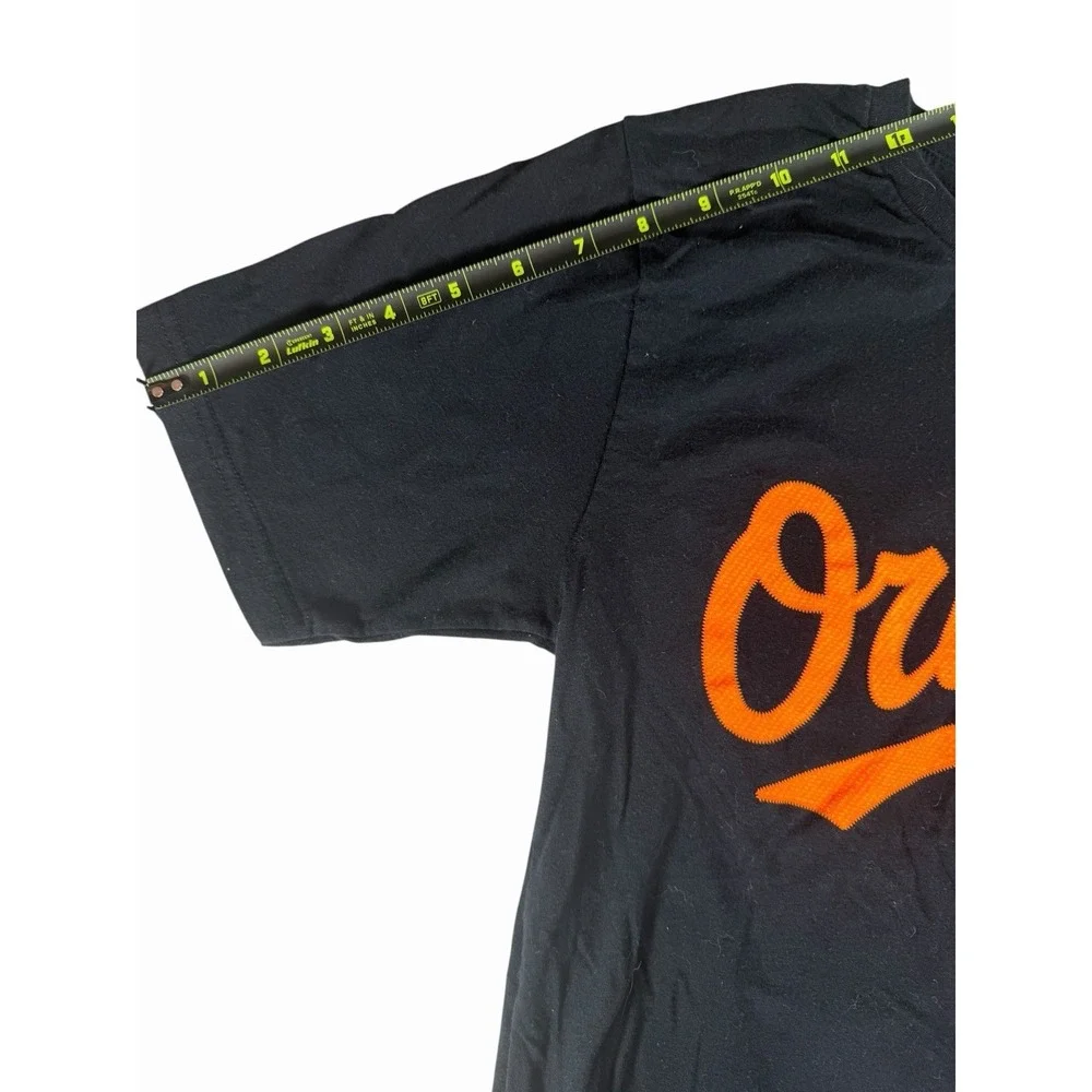 Davis #19 Kids XL  Majestic Baltimore Orioles Black T-Shirt